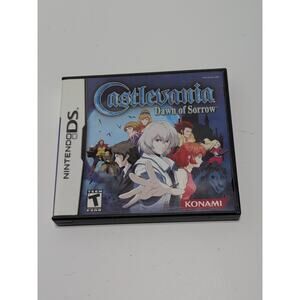 Castlevania: Dawn of Sorrow Nintendo DS 2005, Complete in Box, Tested Working